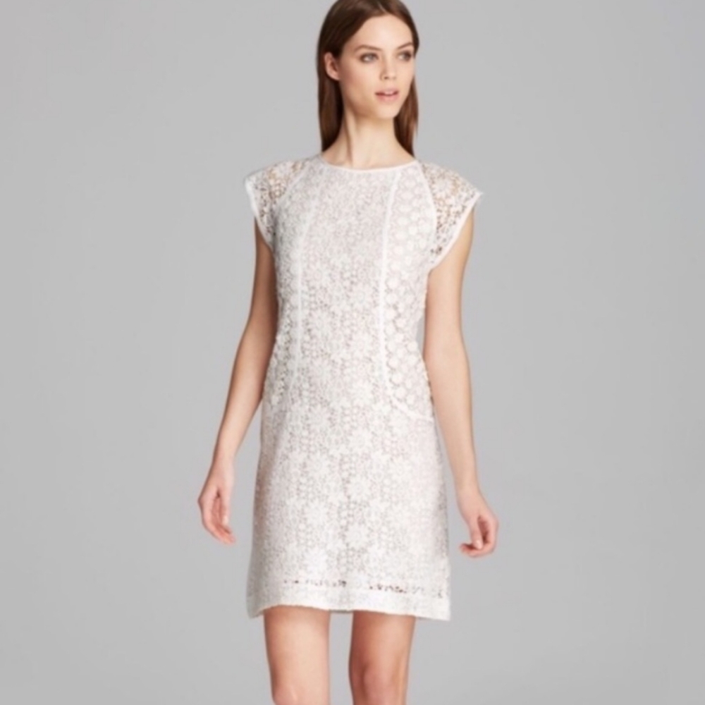 Trina Turk sweet white eyelet dress